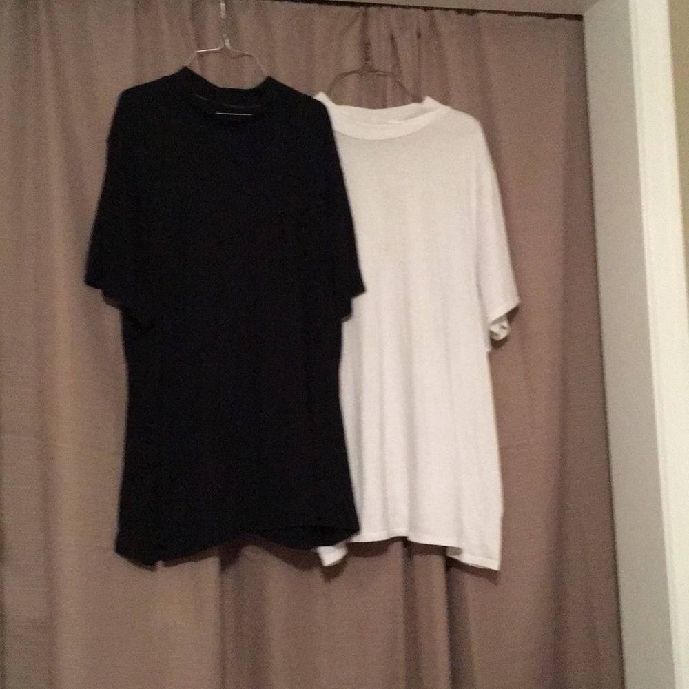 2 mock tees